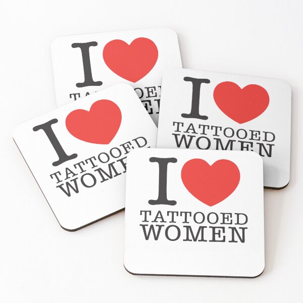 Item preview, I LOVE TATTOOED WOMEN designed and sold by shitpostee.