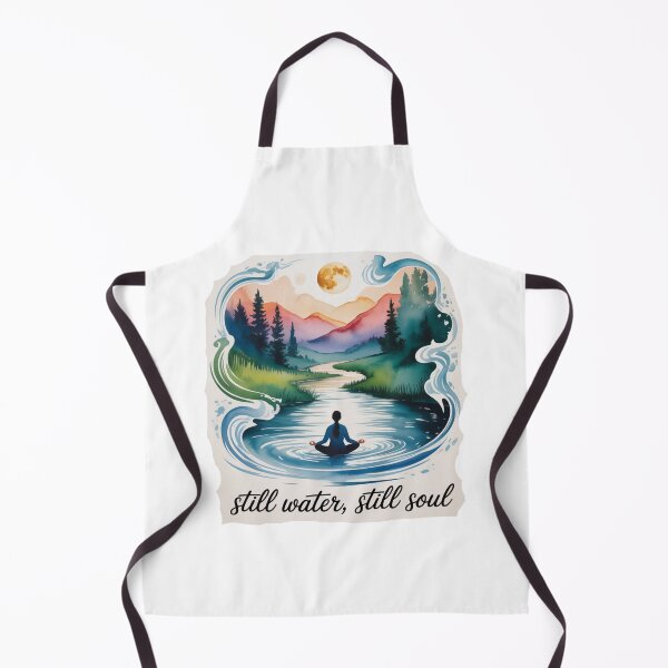 Artikelvorschau, Stilles Wasser, stille Seele – Meditative Naturszene entworfen und verkauft von ArtByYunus.