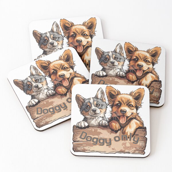 Item preview, Doggy Only – Best Friends at the Gate designed and sold by ellieknight911.
