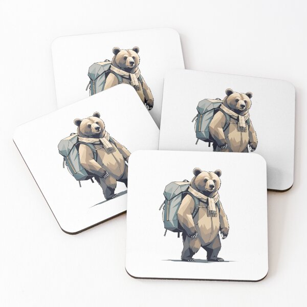 Item preview, "Traveler Of The North" - Bear With A Backpack designed and sold by Domcreations4.
