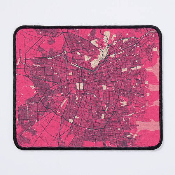 Item preview, Santiago City Map of Chile - Blossom designed and sold by deMAP.