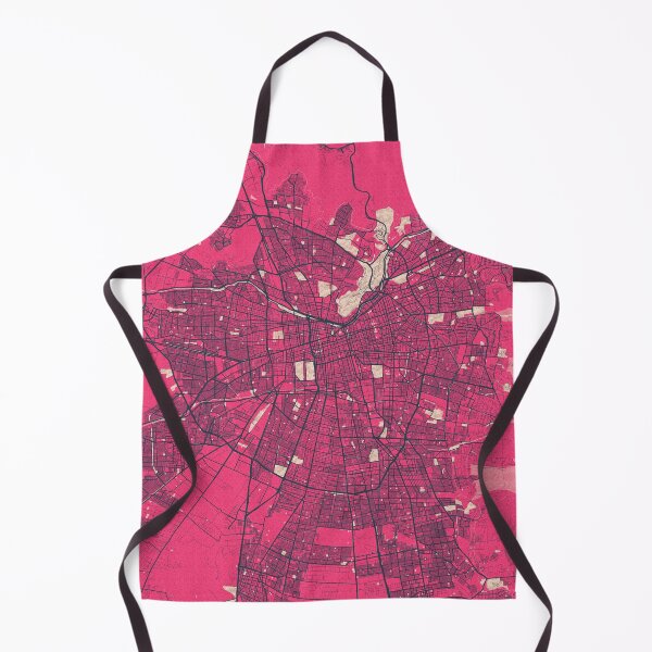 Item preview, Santiago City Map of Chile - Blossom designed and sold by deMAP.