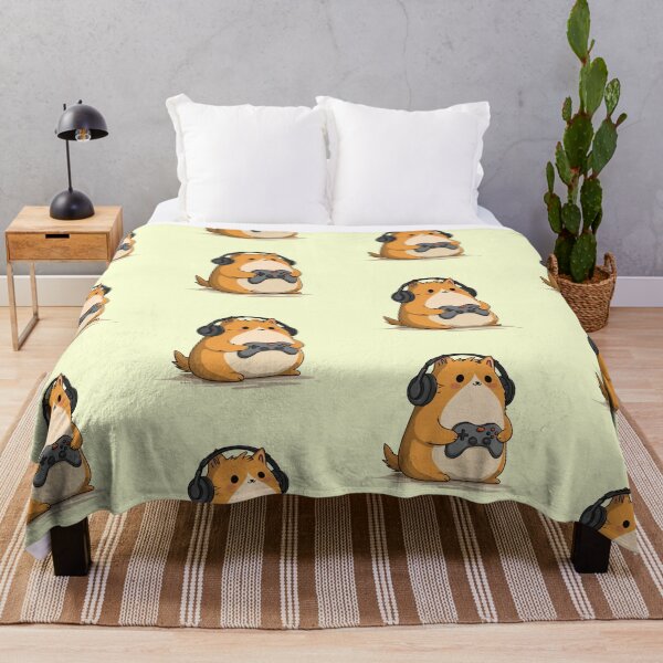 Item preview, Cute Gamer Cat Playing Video Games – Funny Gaming Design designed and sold by VectiveLab.