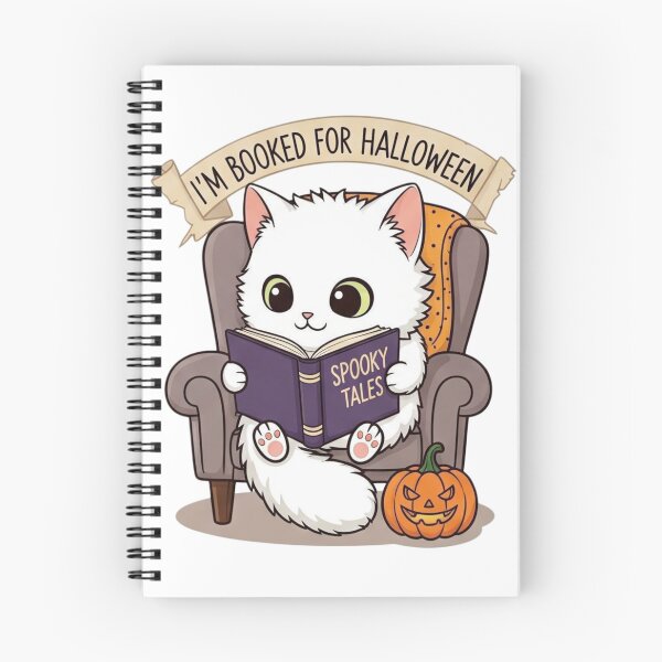 Item preview, Halloween Bookish | Spookily Cozy and Cleverly Literary Seasonal Graphic designed and sold by Tw1nsAIArt.