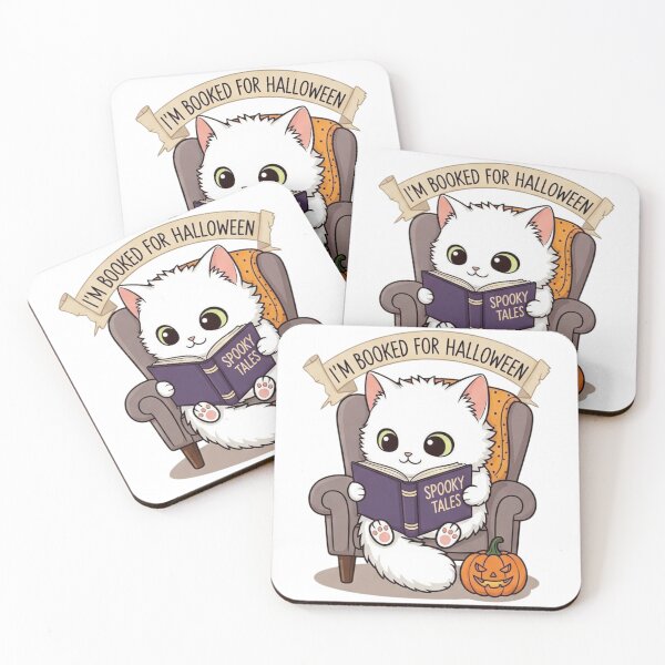 Item preview, Halloween Bookish | Spookily Cozy and Cleverly Literary Seasonal Graphic designed and sold by Tw1nsAIArt.