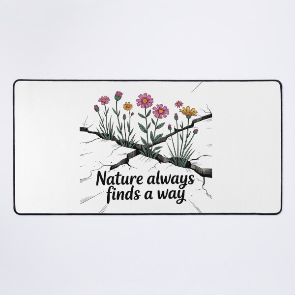 Item preview, Nature Always Finds a Way – Flowers Through Cracks designed and sold by ArtByYunus.