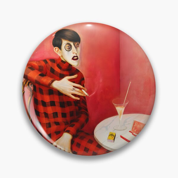 Item preview, Portrait of the Journalist Sylvia von Harden, Otto Dix 1926 - Digitally Enhanced designed and sold by EmeraldeaArt.