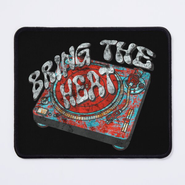 Item preview, Bring the Heat – Vintage DJ Turntable Music Design designed and sold by MELLOWMONDAY_.