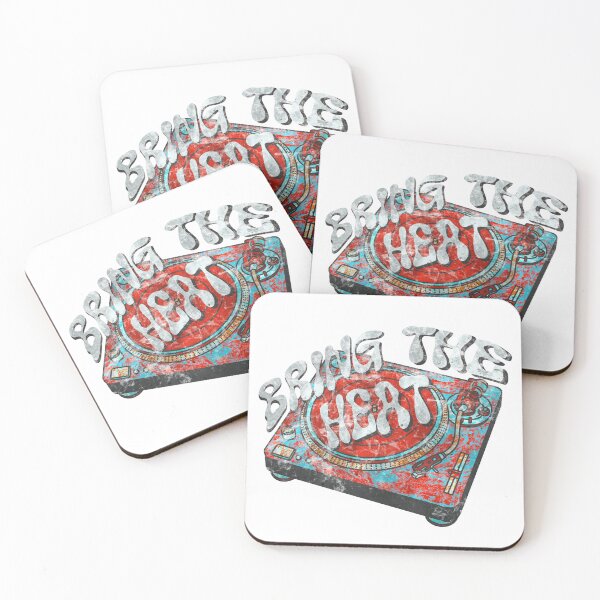 Item preview, Bring the Heat – Vintage DJ Turntable Music Design designed and sold by MELLOWMONDAY_.