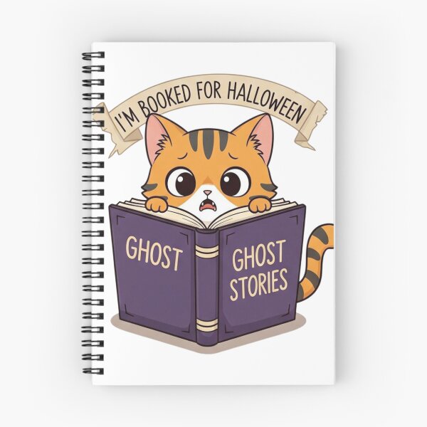 Item preview, Halloween Bookish | Spookily Cozy and Cleverly Literary Seasonal Graphic designed and sold by Tw1nsAIArt.