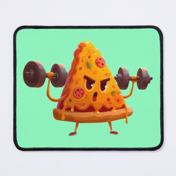 Item preview, Gym Bro Pizza-1 designed and sold by SamartkitDesign.