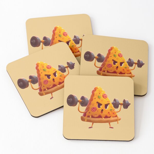 Item preview, Gym Bro Pizza-1 designed and sold by SamartkitDesign.