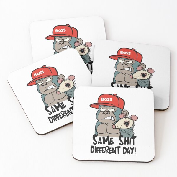 Item preview, Same Shit, different day, work, boss, Funnyfits70, retro, vintage, meme, funny, humor designed and sold by FunnyFits70.