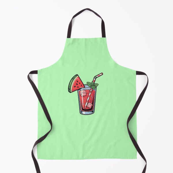 Item preview, Watermelon Juice Summer Drink Illustration designed and sold by Verycutethings.