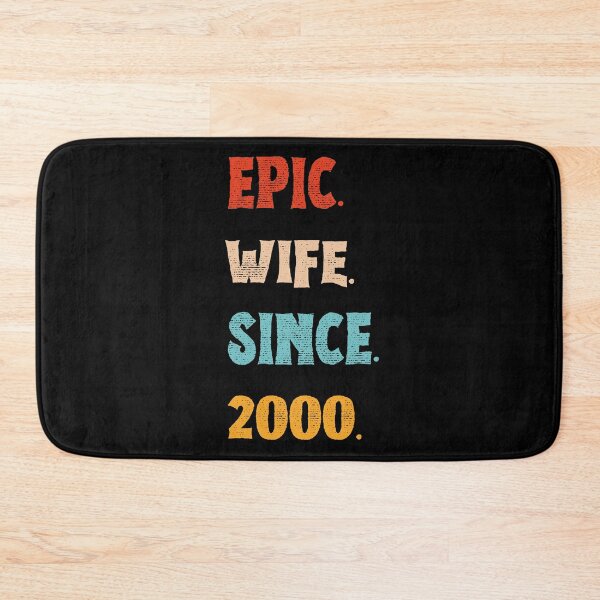 Item preview, Epic Wife Since 2000 - 25th Wedding Anniversary For Her, Women, Wife designed and sold by Mozaic Clothes.