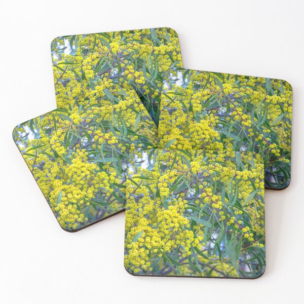 Item preview, Golden Wattle and Gum Leaves designed and sold by Steven Jodoin.