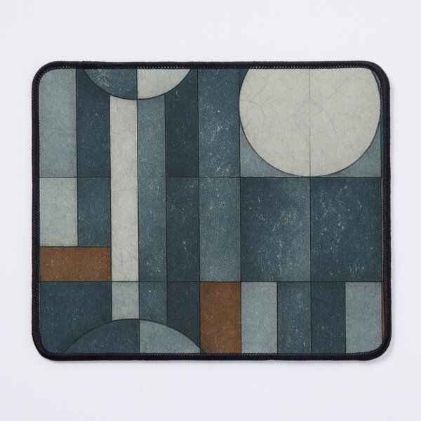 Item preview, Symphony in Blue Geometry designed and sold by Zenvo.