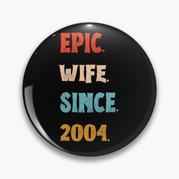 Item preview, Epic Wife Since 2004 - 21st Wedding Anniversary For Her, Women, Wife designed and sold by Mozaic Clothes.