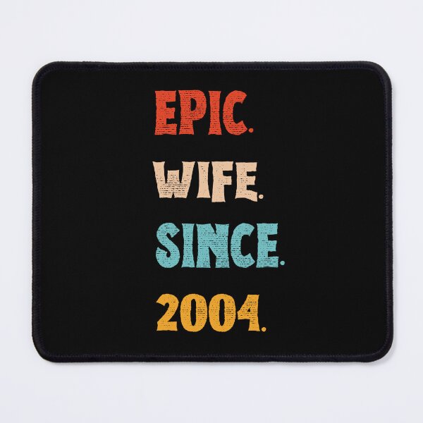 Item preview, Epic Wife Since 2004 - 21st Wedding Anniversary For Her, Women, Wife designed and sold by Mozaic Clothes.