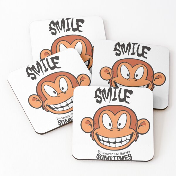Item preview, Smile, cheaper than therapy, therapy, happiness, Funnyfits70, retro, vintage, meme, funny, humor designed and sold by FunnyFits70.