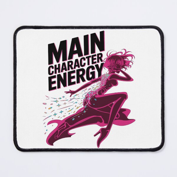 Item preview, Main Character Energy Aesthetic Anime Girl designed and sold by MonkiFlipp.