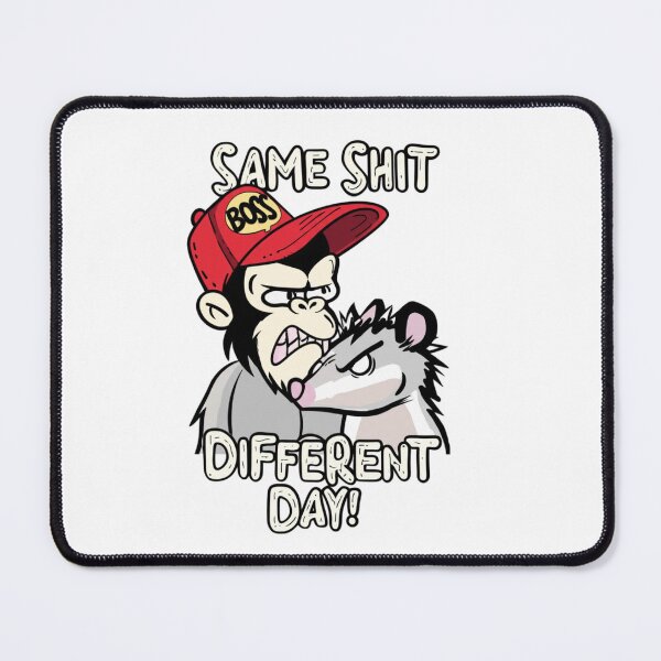 Item preview, Same Shit, Different Day, work, boss, funnyfits70, Humor, Funny, retro, vintages, funny quotes, animal humor, designed and sold by FunnyFits70.