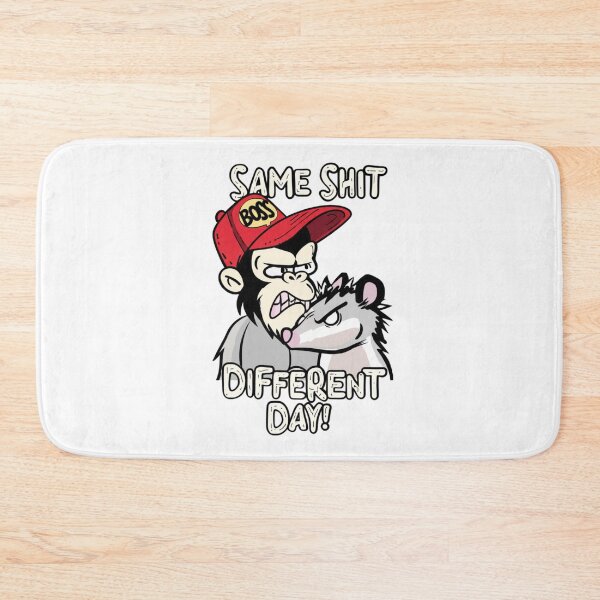 Item preview, Same Shit, Different Day, work, boss, funnyfits70, Humor, Funny, retro, vintages, funny quotes, animal humor, designed and sold by FunnyFits70.