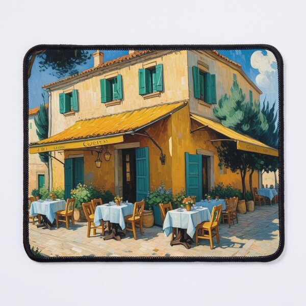 Item preview, Tavern in a seaside village designed and sold by Undersea Ai Art.