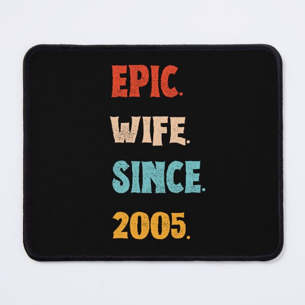 Item preview, Epic Wife Since 2005 - 20th Wedding Anniversary For Her, Women, Wife designed and sold by Mozaic Clothes.