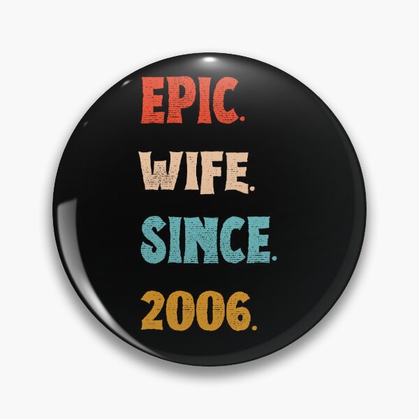 Item preview, Epic Wife Since 2006 - 19th Wedding Anniversary For Her, Women, Wife designed and sold by Mozaic Clothes.