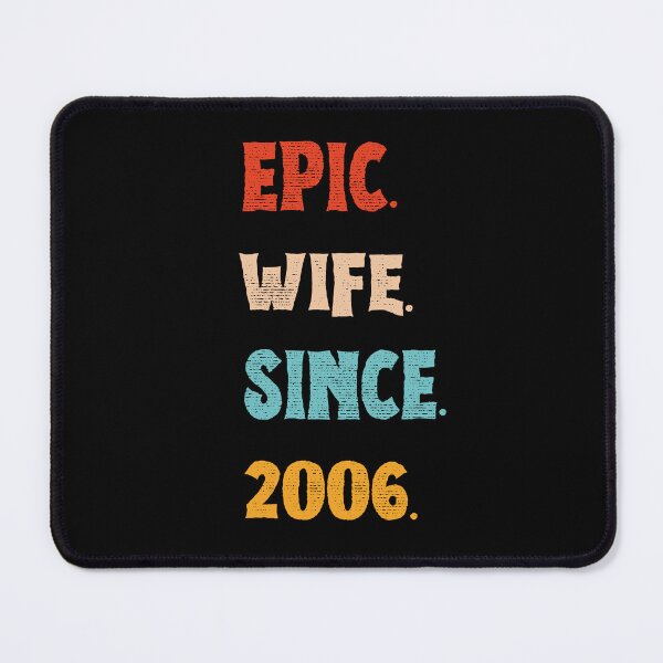 Item preview, Epic Wife Since 2006 - 19th Wedding Anniversary For Her, Women, Wife designed and sold by Mozaic Clothes.