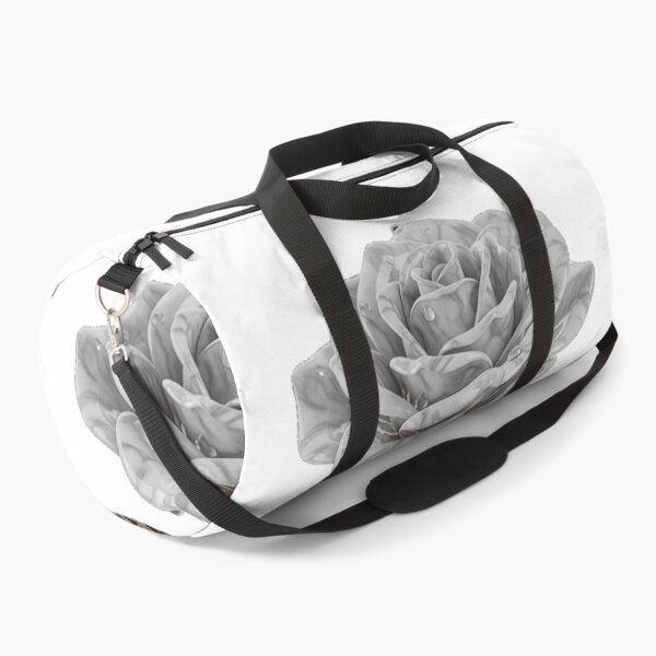 Item preview, White Marble Rose with Golden Tiger Leaves designed and sold by MoreGlamour.