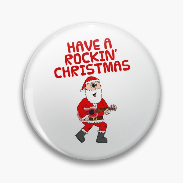 Item preview, Have A Rockin' Christmas, Santa Playing Ukulele, Music Teacher designed and sold by doodlerob.