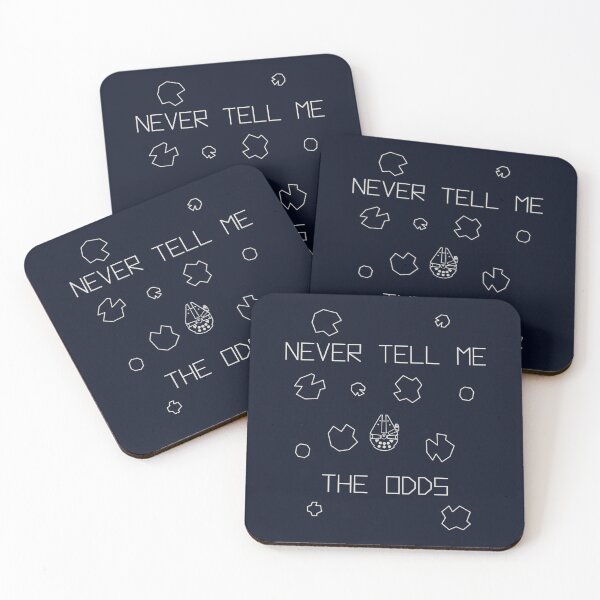Item preview, Never Tell Me The Odds (SciFi Parody) designed and sold by Fanarchist.
