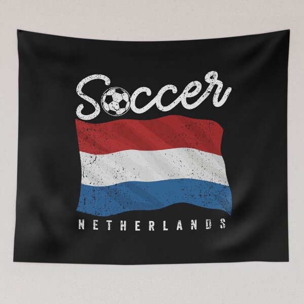 Item preview, SOCCER TEAMS BIG FLAG - NETHERLANDS - Fans and Teams for Men and Women T-shirt designed and sold by wallsandpatts.