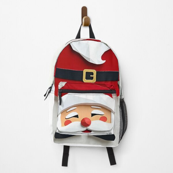 Item preview, Modern Geometric Papercraft Santa Claus designed and sold by ShadowAndSlate.