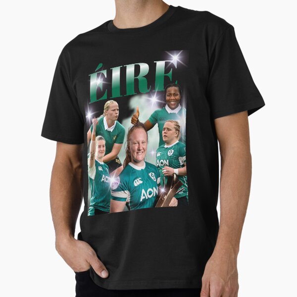 Item preview, Ireland Éire Women's Rugby Bootleg Tee designed and sold by therugbyhistory.