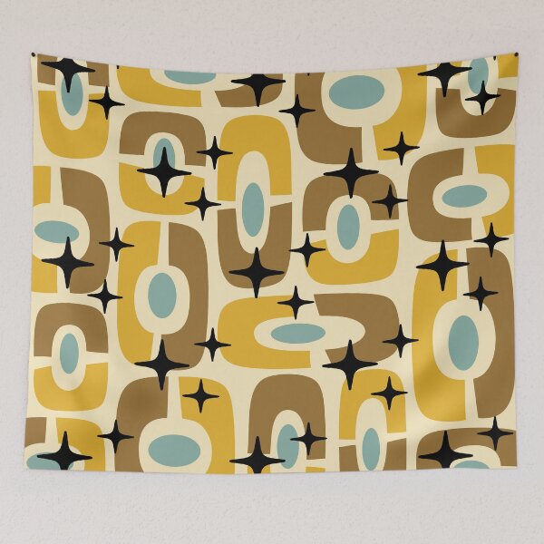 Item preview, Retro Mid Century Atomic Composition 363 designed and sold by tonymagnerart.