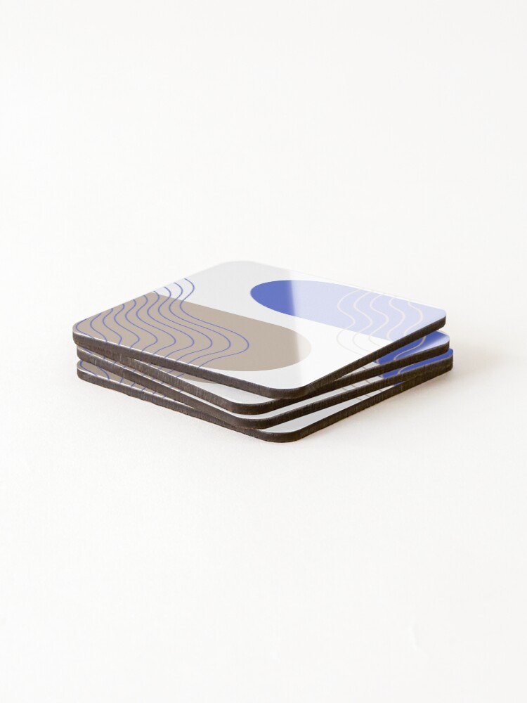 Thumbnail 4 of 5, Coasters (Set of 4), Parallel Rhythm designed and sold by Pixels2Patterns.