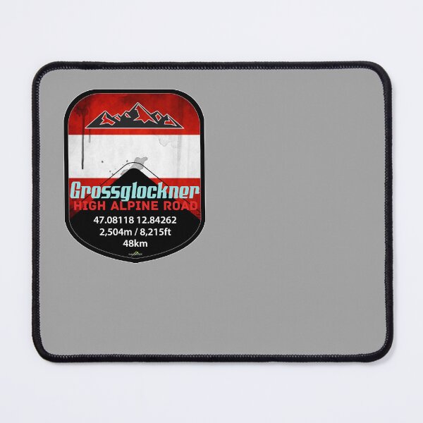 Item preview, Grossglockner High Alpine Road Austria Motorcycle Sticker T-Shirt 03 designed and sold by OuterShellUK.