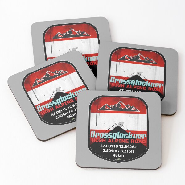 Item preview, Grossglockner High Alpine Road Austria Motorcycle Sticker T-Shirt 03 designed and sold by OuterShellUK.