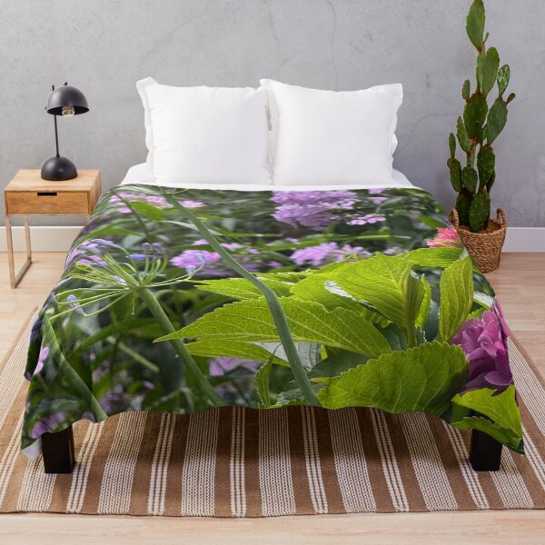 Item preview, Variety of colorful summer flowers in pink  designed and sold by Photopat.