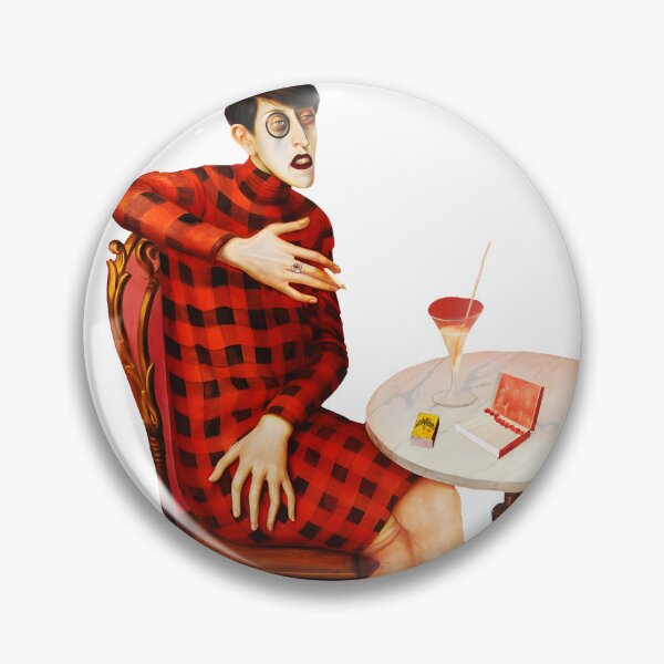 Item preview, Cutout of Otto Dix’s Portrait of the Journalist Sylvia von Harden 1926 designed and sold by EmeraldeaArt.