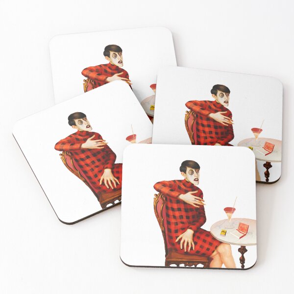Item preview, Cutout of Otto Dix’s Portrait of the Journalist Sylvia von Harden 1926 designed and sold by EmeraldeaArt.