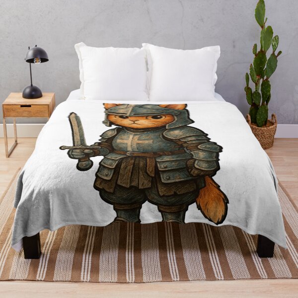Item preview, Knight Cat – Guardian of the Realm designed and sold by Qopta.