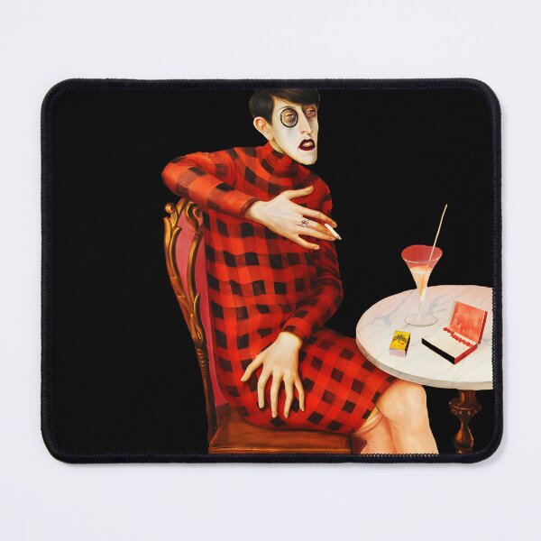 Item preview, Cutout of Otto Dix’s Portrait of the Journalist Sylvia von Harden 1926 designed and sold by EmeraldeaArt.