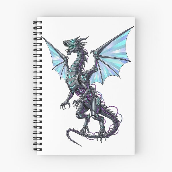 Item preview, Mechanical cyberpunk dragon designed and sold by misbahsiro.