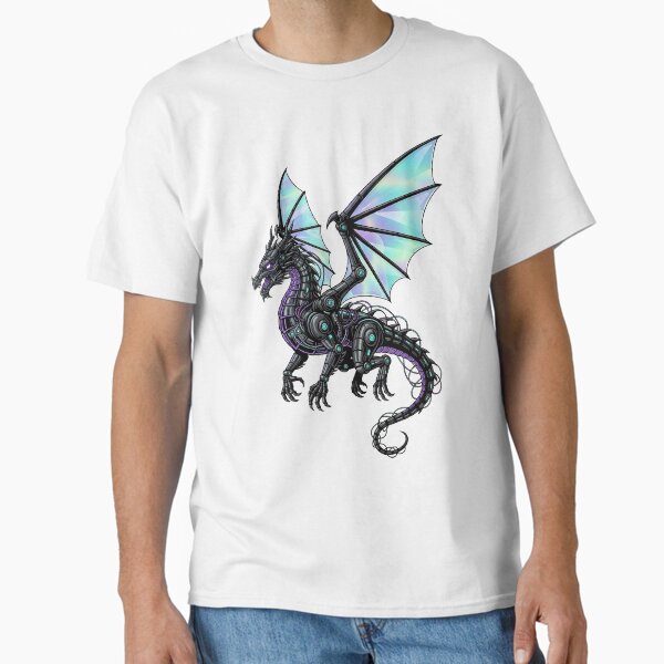 Item preview, Mechanical cyberpunk dragon designed and sold by misbahsiro.