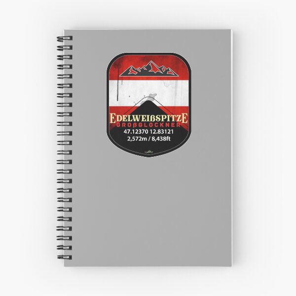 Item preview, Edelweissspitze Grossglockner Austria Motorcycle Sticker T-Shirt 01 designed and sold by OuterShellUK.