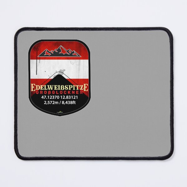 Item preview, Edelweissspitze Grossglockner Austria Motorcycle Sticker T-Shirt 01 designed and sold by OuterShellUK.